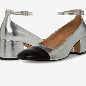 Steve Madden silver heels